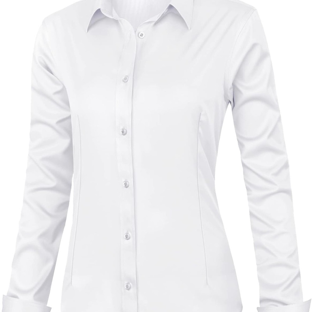COPY - Women's Classic White Button-Up Shirt